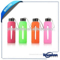 The new portable with silica gel set of glass bottles